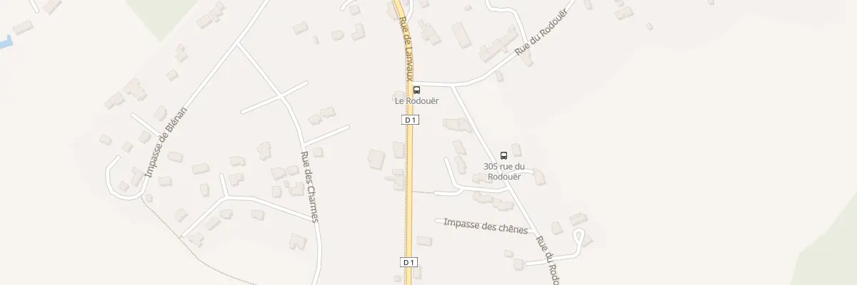Plan du 6 Imp des Genets à Trédion