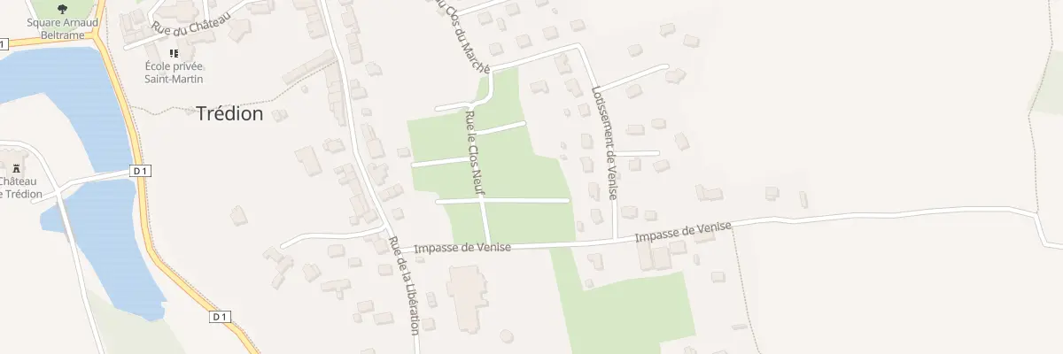 Plan du 12 Le Clos Neuf à Trédion
