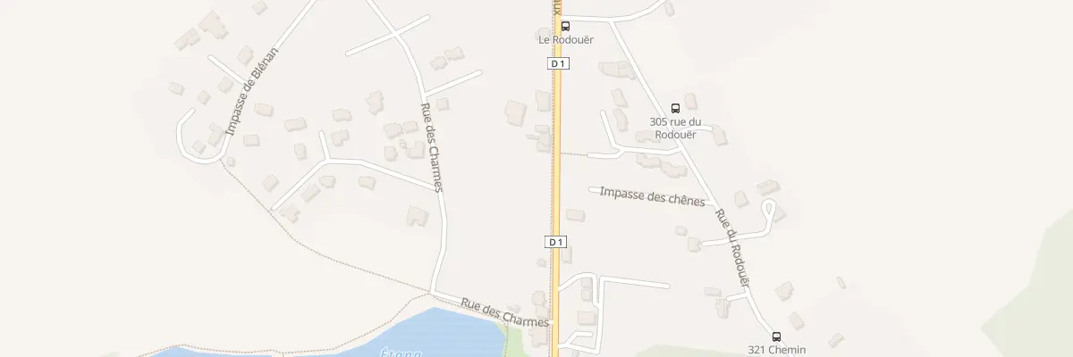 Plan du 22 Rue de Lanvaux à Trédion