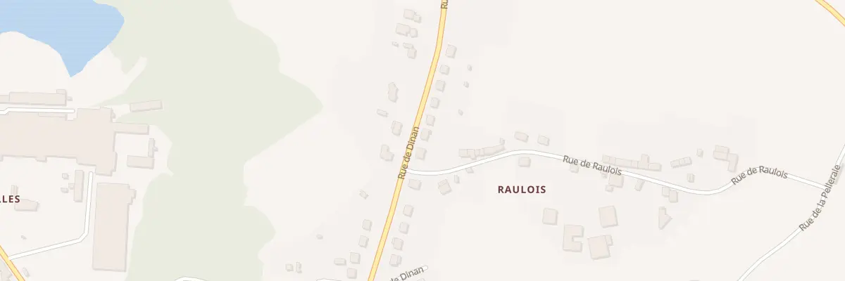 Plan du 68 Rue de Dinan à Plémet