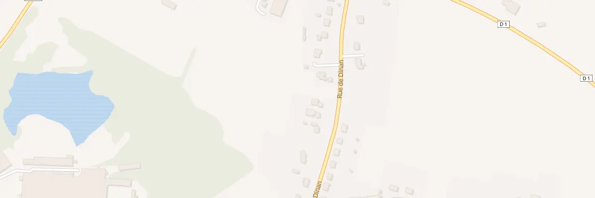 Plan du 55 Rue de Dinan à Plémet