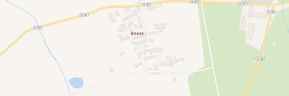 Plan du 5542 Bogas à Forges de Lanouée