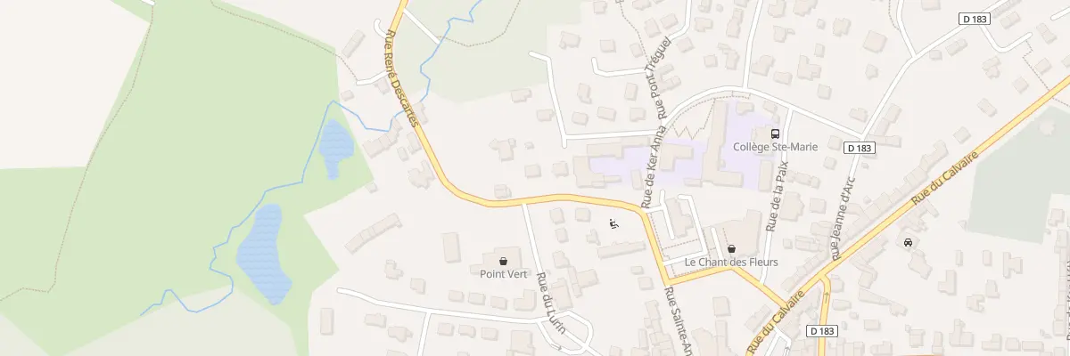 Plan du 5942 Rue René Descartes à Elven