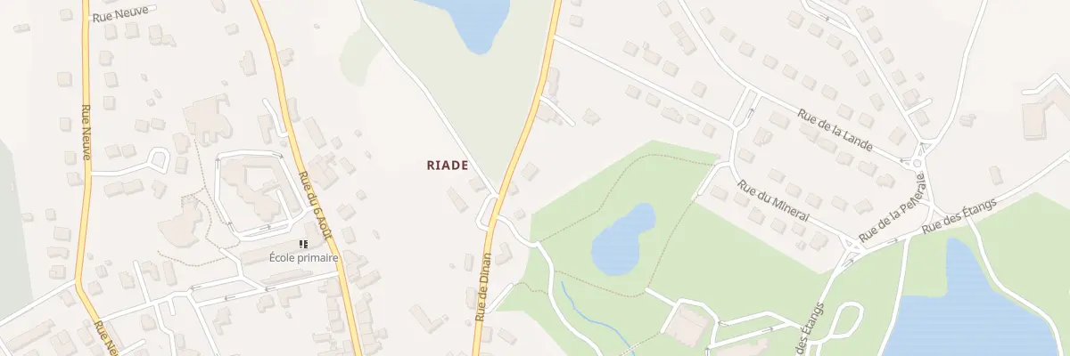 Plan du 36 Rue de Dinan à Plémet