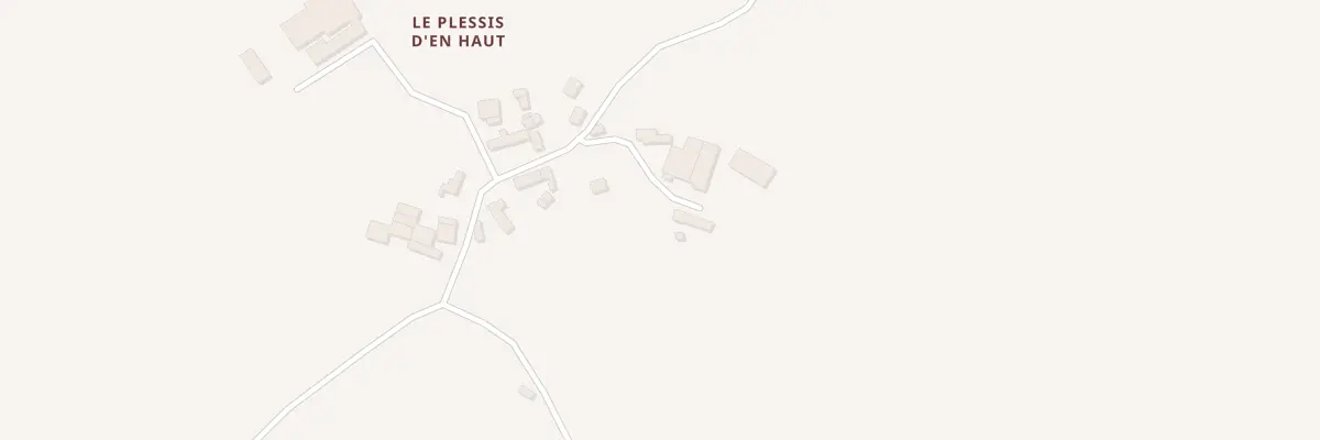 Plan du 5079 Le Plessix d’En Haut à Trédaniel