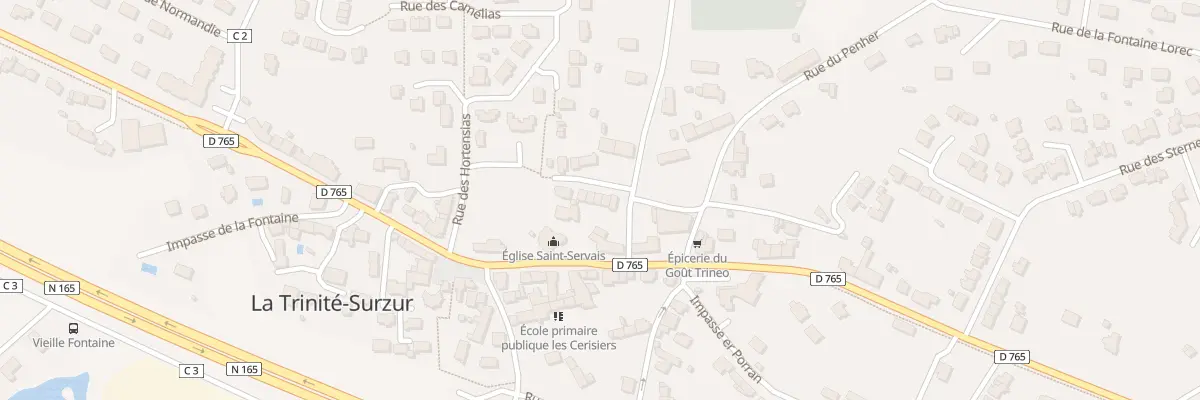 Plan du 4 Imp Prad Raquer à La Trinité-Surzur
