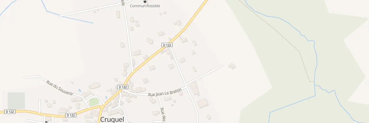 Plan du 3 Rue des Hirondelles à Cruguel