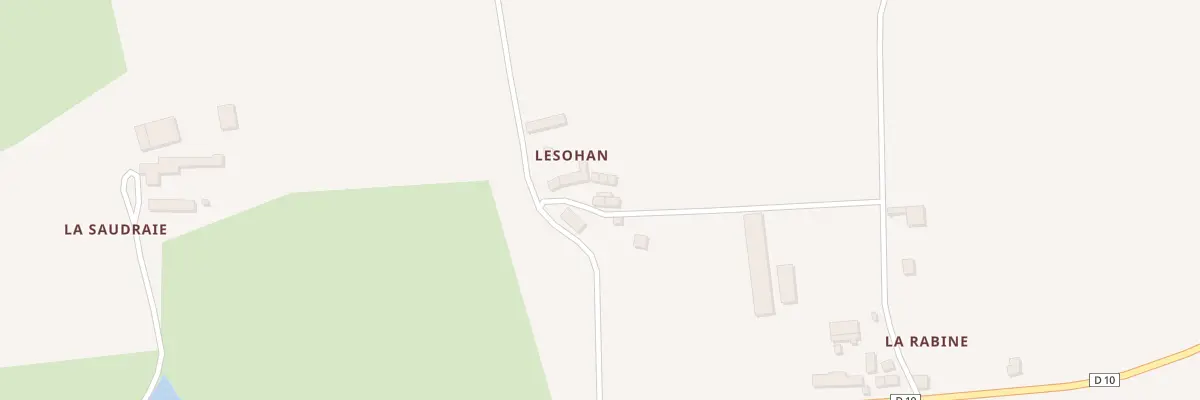 Plan du 6440 Lesnohan à Plumelec