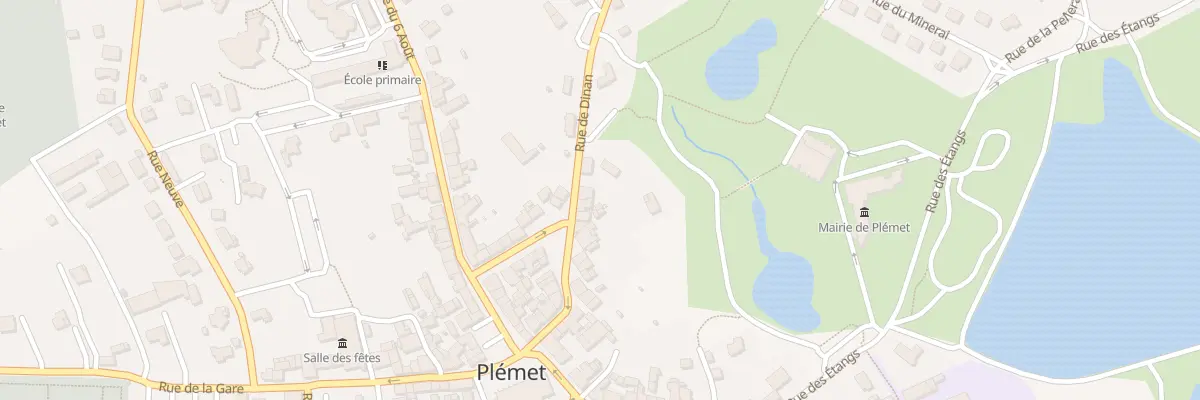 Plan du 26 Rue de Dinan à Plémet