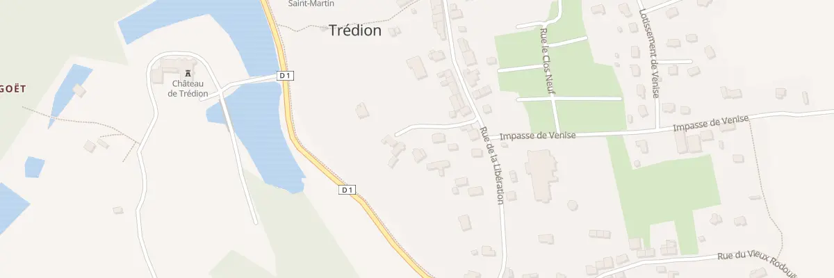 Plan du 3 Imp de Kergras à Trédion