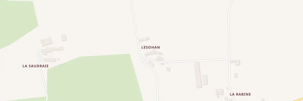 Plan du 6256 Lesnohan à Plumelec