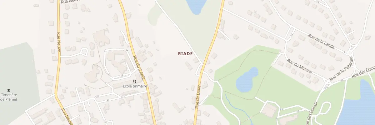 Plan du 23 Rue de Dinan à Plémet