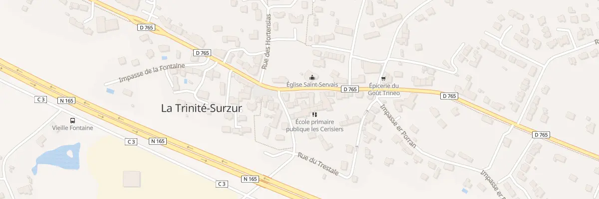 Plan du 4 Rte d’Armorique à La Trinité-Surzur