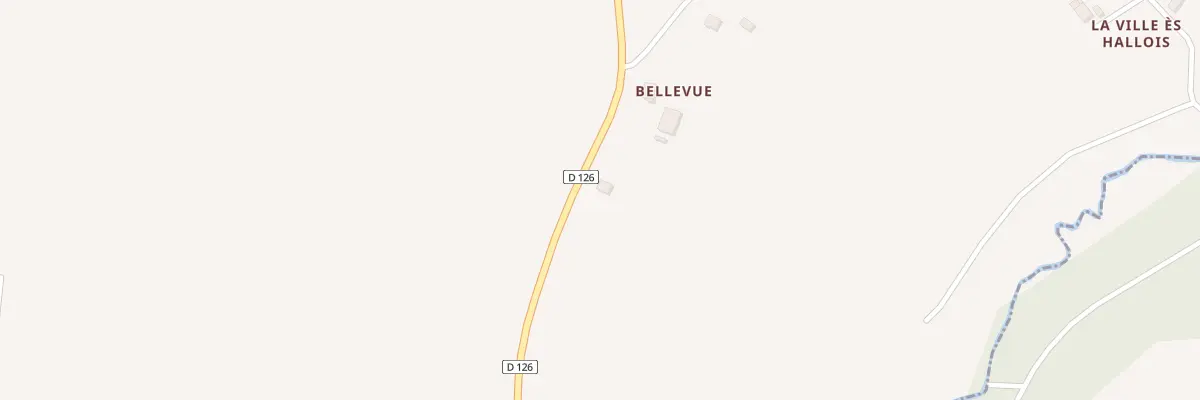 Plan du 5309 Bellevue à Cruguel