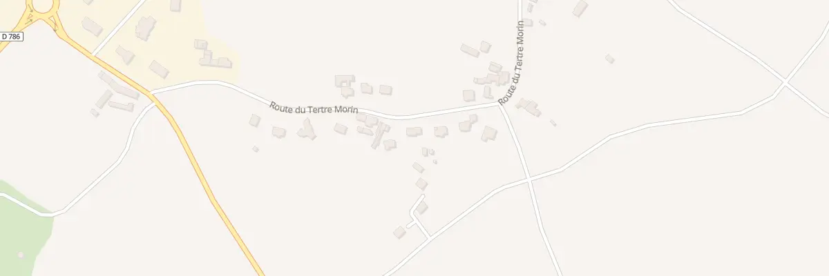 Plan du 14 Rte du Tertre Morin à Lamballe-Armor