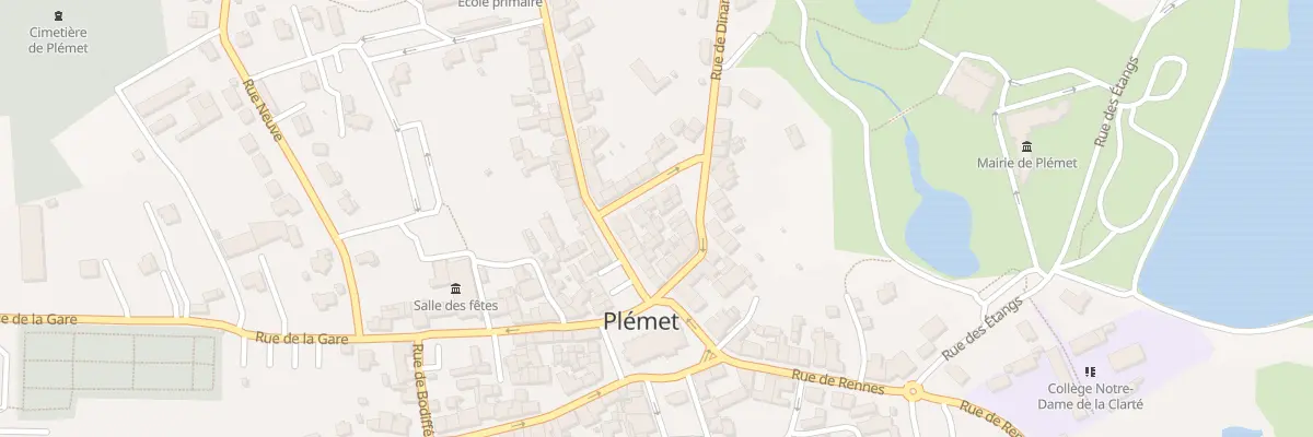 Plan du 6 Rue Ferdinand le Teno à Plémet