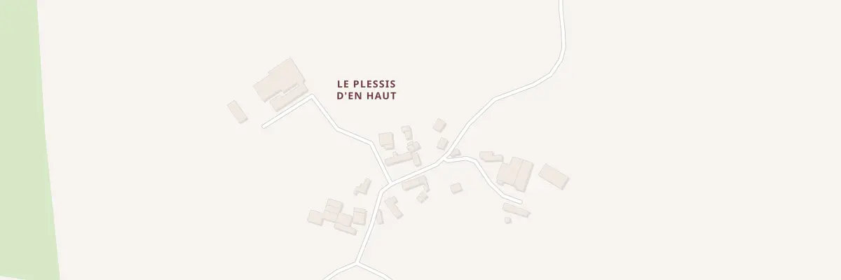 Plan du 6 Le Plessix d’En Haut à Trédaniel