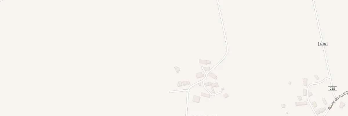 Plan du 5686 Les Touches à Guégon