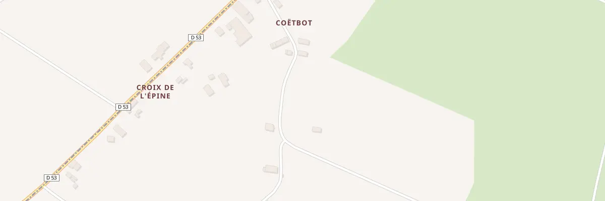 Plan du 52 Coetbot à Plémet