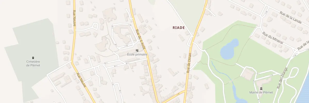 Plan du 26 Rue du Six Août à Plémet
