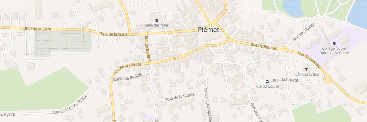 Plan du 13B Rue de la Liberté à Plémet