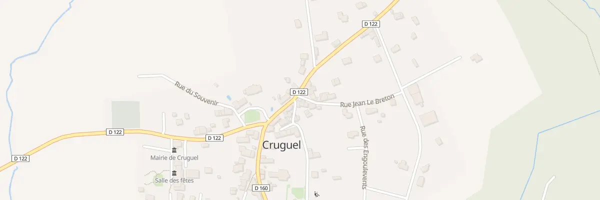 Plan du 6B Rue des Vieux Métiers à Cruguel
