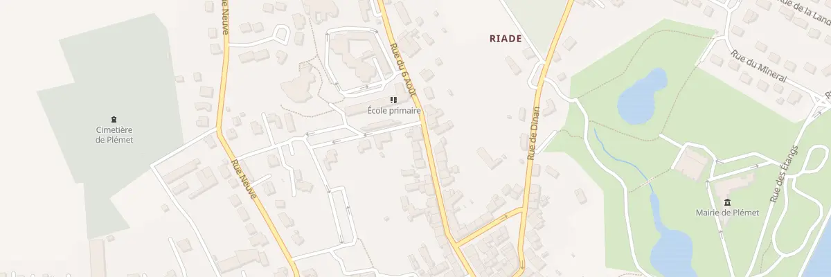Plan du 31 Rue du Six Août à Plémet
