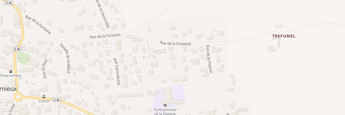 Plan du 5 Rue des Clos Rougiers à Coëtmieux