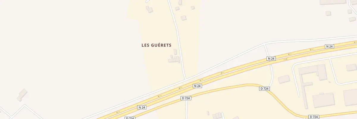Plan du 5209 Les Guerets à Guégon