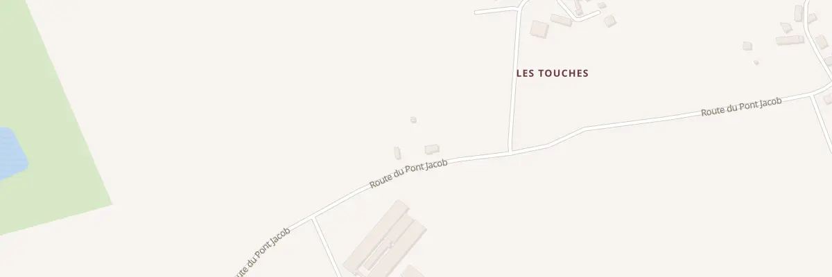 Plan du 1 Les Touches à Guégon