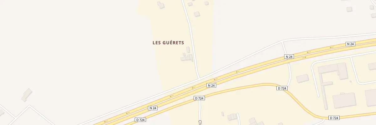 Plan du 5211 Les Guerets à Guégon
