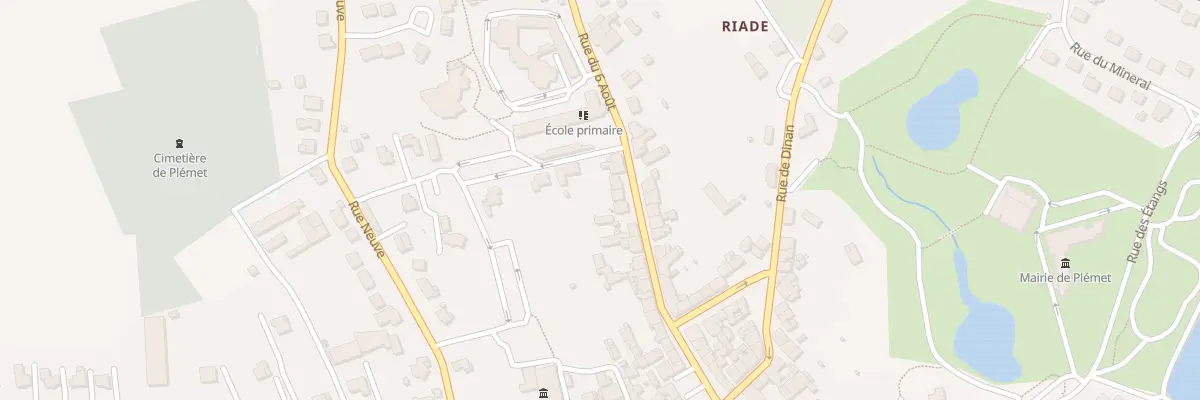 Plan du 27 Rue du Six Août à Plémet