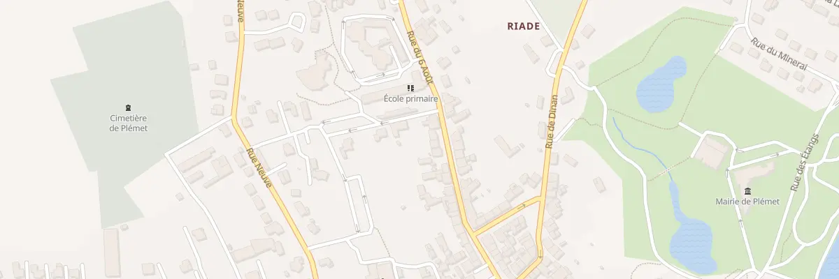 Plan du 29 Rue du Six Août à Plémet