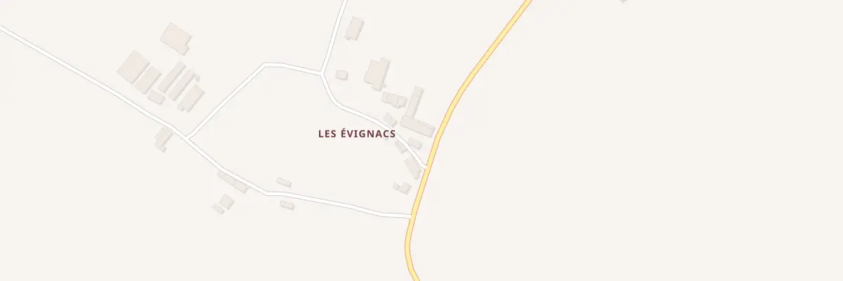 Plan du 39 Les Evignacs à Plumieux
