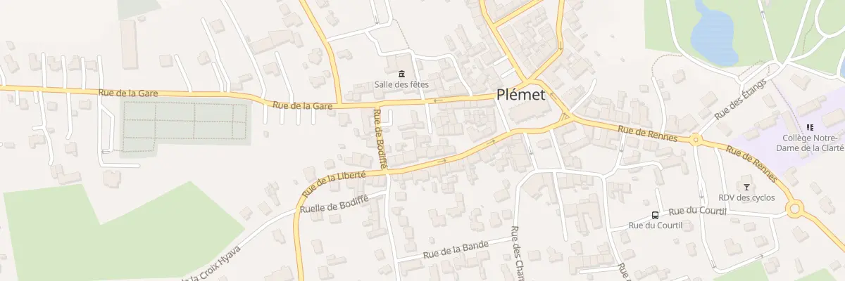 Plan du 16 Rue de la Liberté à Plémet