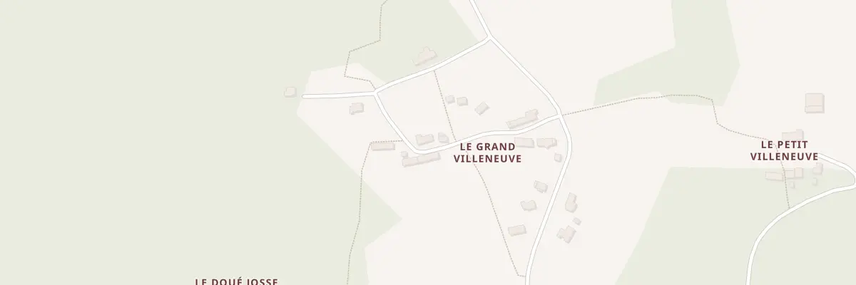 Plan du 12 Le Grand Villeneuve à Trédion