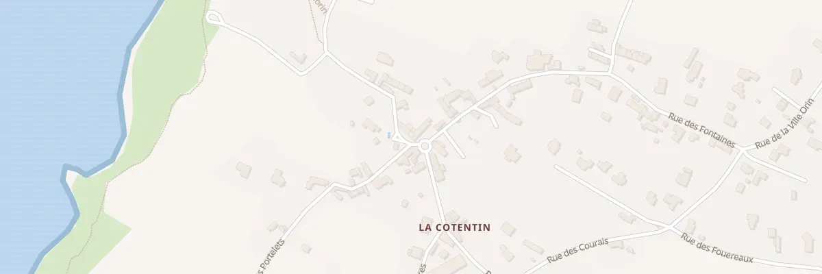 Plan du 2 Pl du Doue à Lamballe-Armor