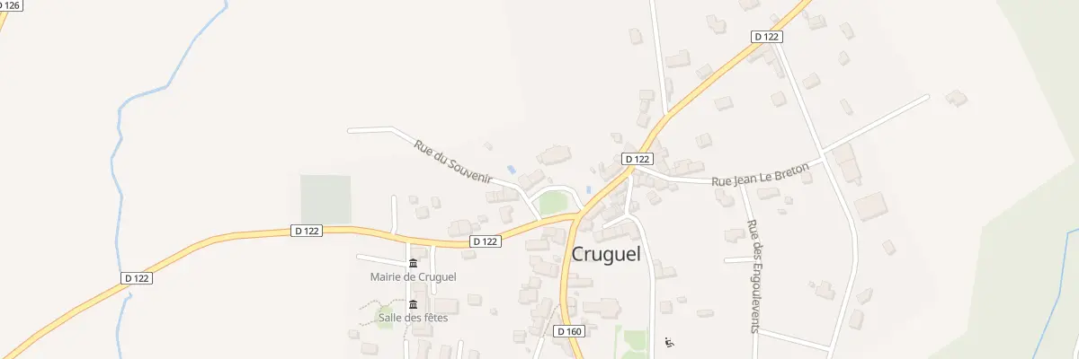 Plan du 13 Rue du Souvenir à Cruguel