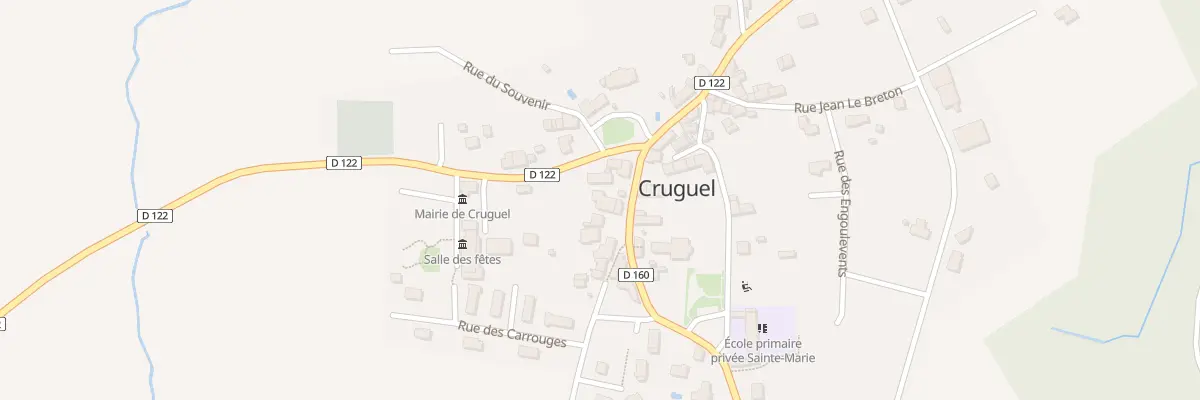 Plan du 12 Rue St Brieuc à Cruguel