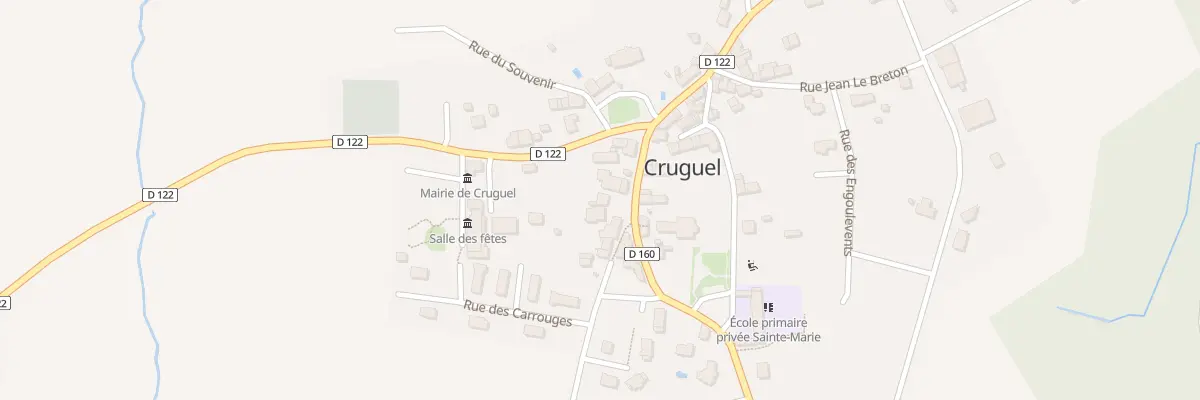 Plan du 16 Rue St Brieuc à Cruguel