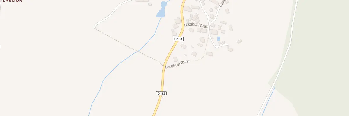 Plan du 371 Lostihuel Braz à Sulniac