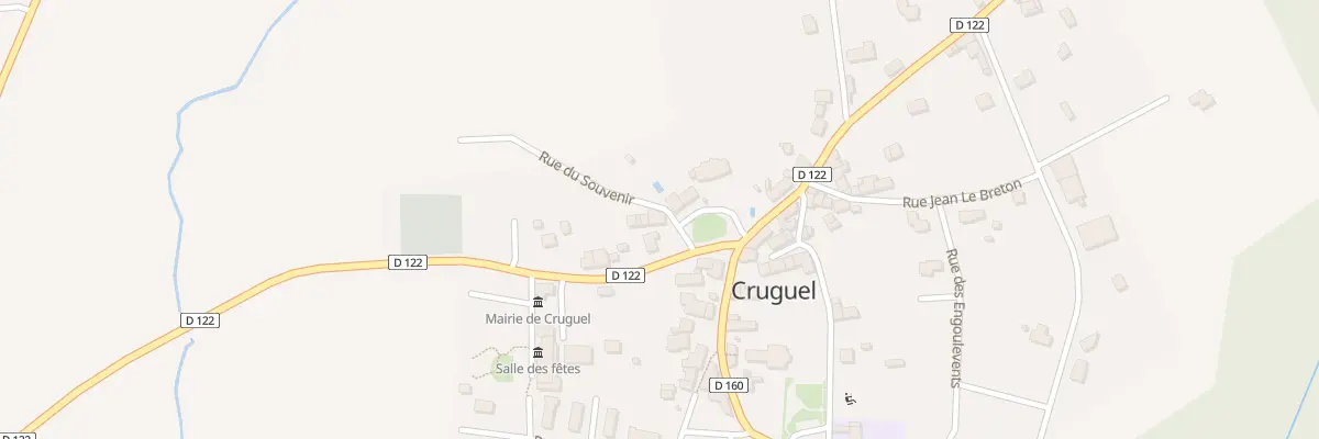 Plan du 11 Rue du Souvenir à Cruguel