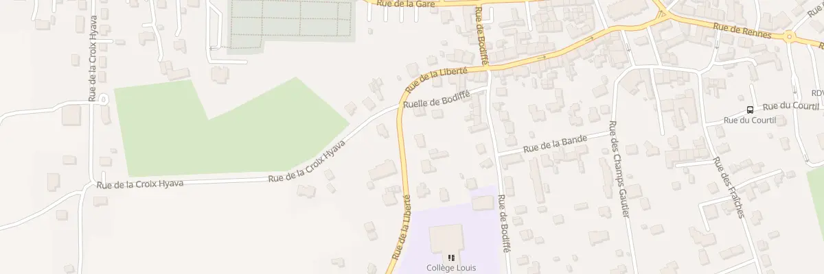 Plan du 37 Rue de la Liberté à Plémet