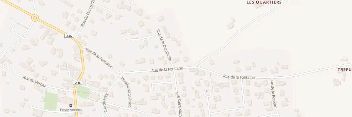 Plan du 2 Rue de la Demi Ville à Coëtmieux