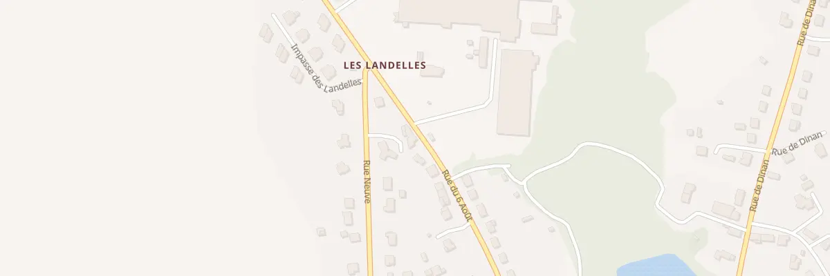 Plan du 57 Rue du Six Août à Plémet