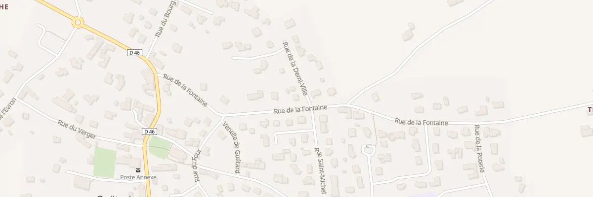 Plan du 11 Rue de la Fontaine à Coëtmieux
