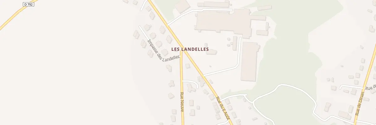 Plan du 59 Rue du Six Août à Plémet