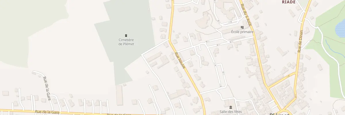 Plan du 19 Rue Neuve à Plémet