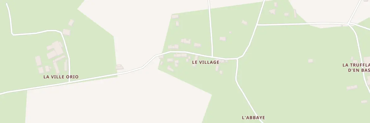 Plan du 12 Le Village au Mené