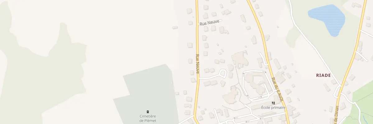 Plan du 35 Rue Neuve à Plémet